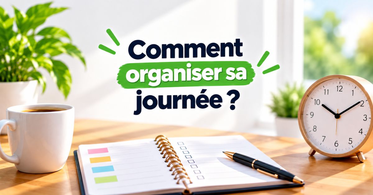 Comment organiser sa journée avec un planning pour mieux gérer son temps