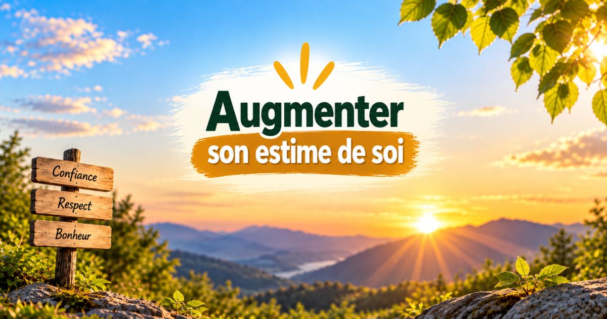 Augmenter son estime de soi et développer sa confiance en soi