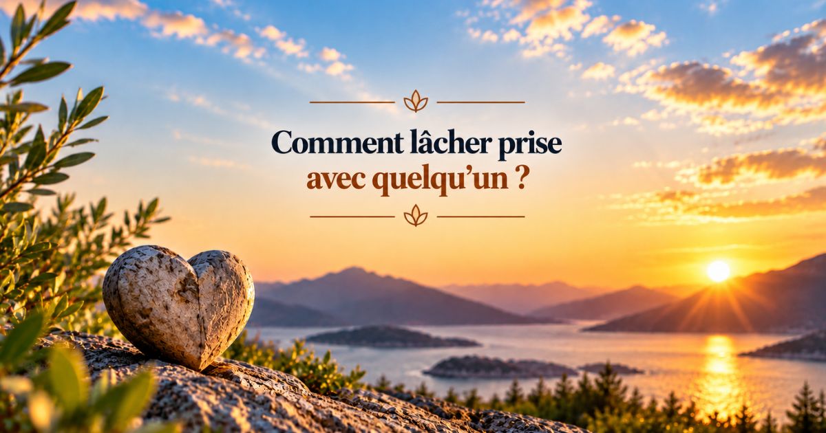 Comment lâcher prise avec quelqu’un et retrouver sa sérénité